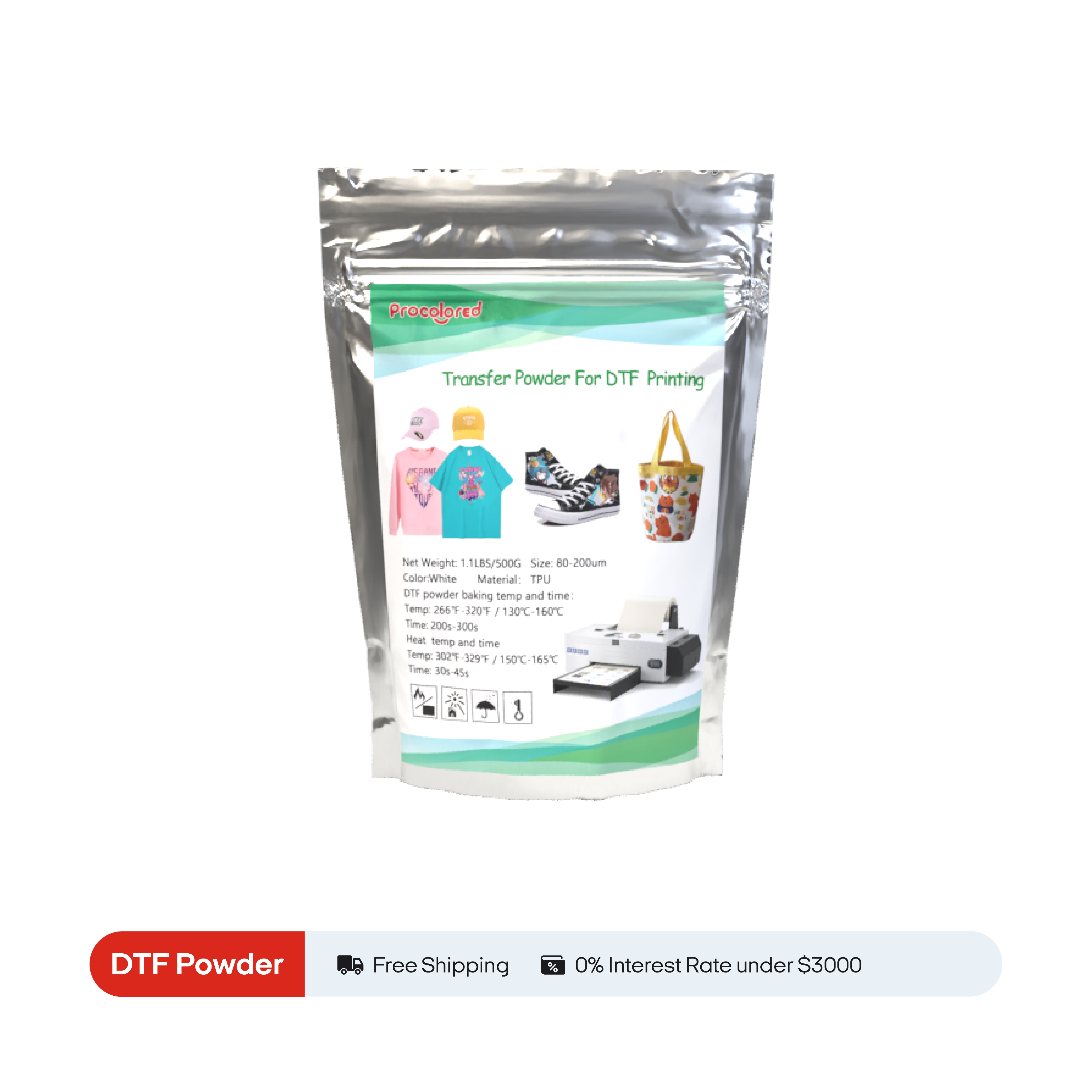 Procolored Direct to Transfer Film Powder