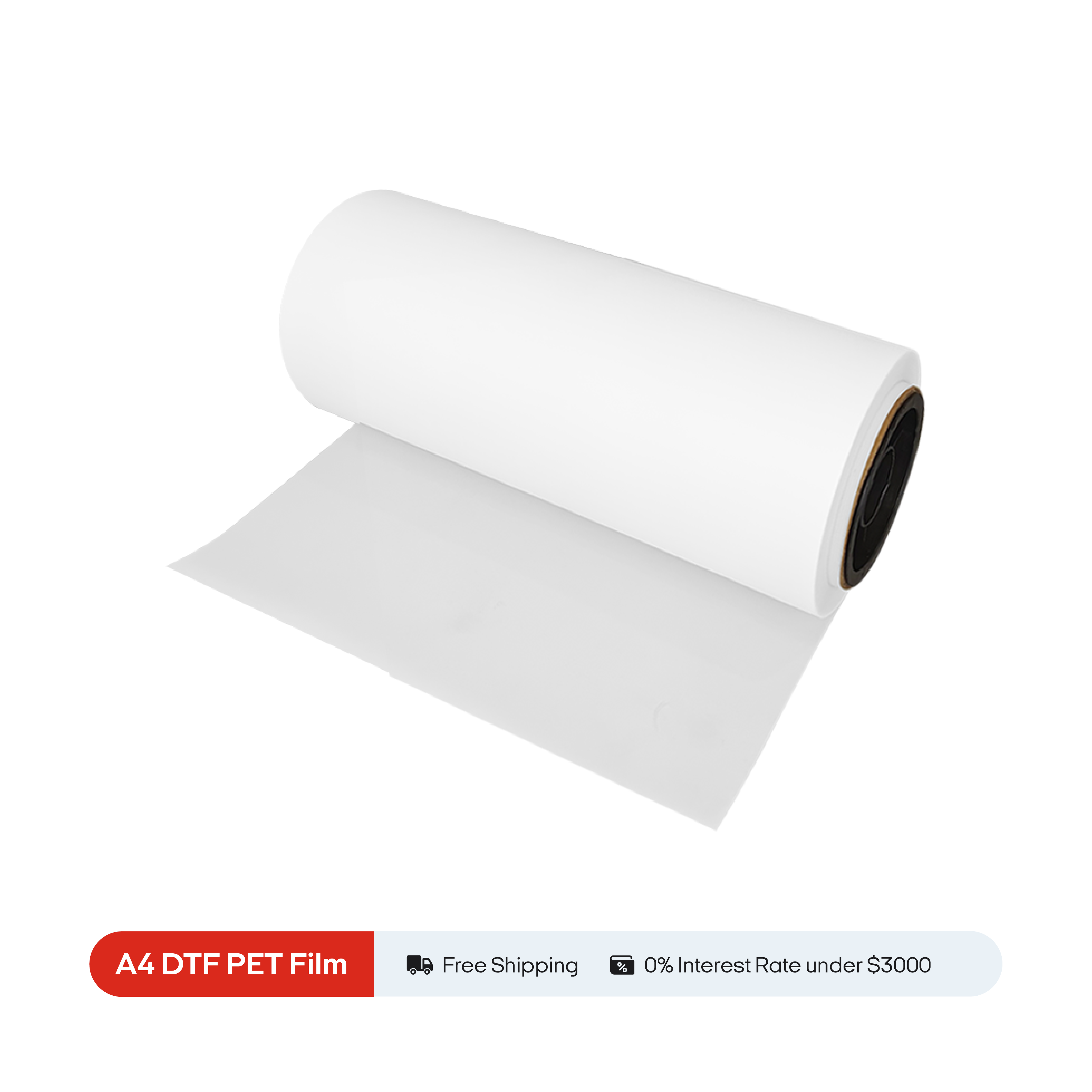 Procolored DTF PreTreat Transfer Roll Film 8.2 Inch x 328 FT——fit for A4 DTF Printer