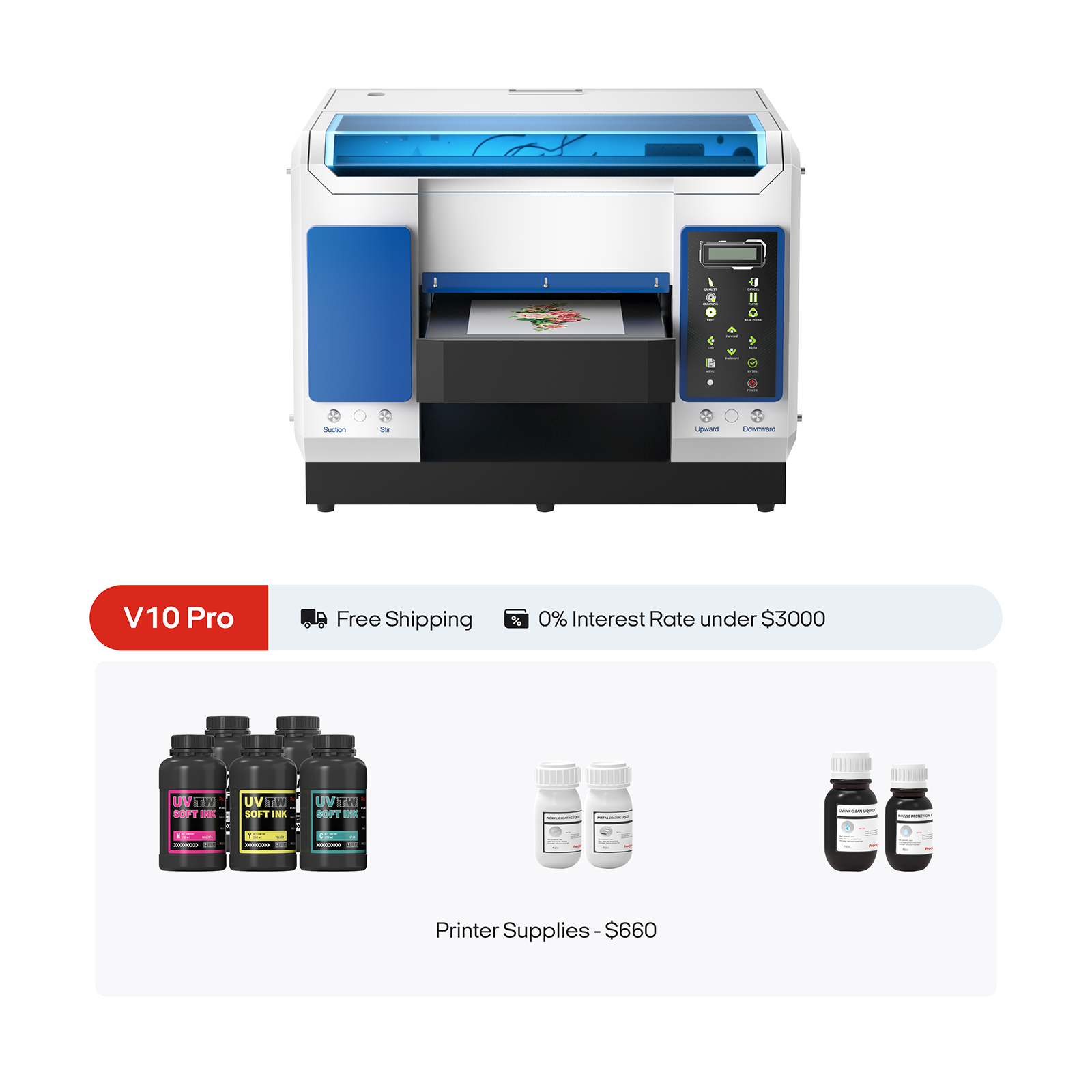 Procolored V11 Pro UV Printer 11.4" A3 Dual TX800